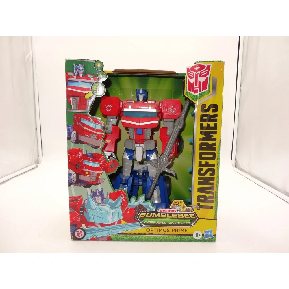 Transformers‎ Bumblebee Cyberverse Adventures Optimus Prime Figure Battle Call